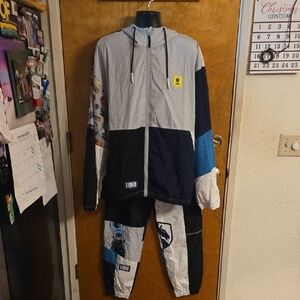 NWT Fortnite Team Liquid X Fortnite Reboot Windbreaker Set XL
